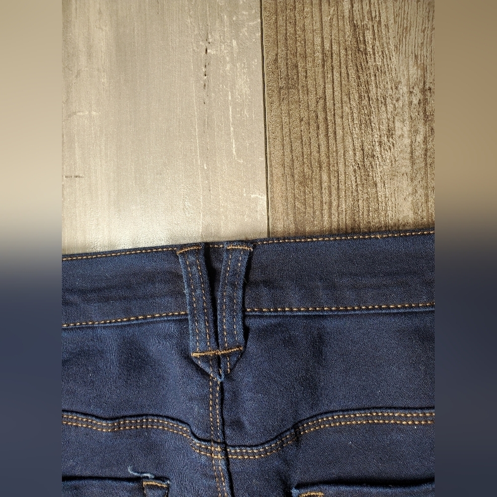 Curve Appeal Dark Wash High-Rise Essential Skinny Jeans Women's Size 14/32 NWOT - Picture 16 of 16